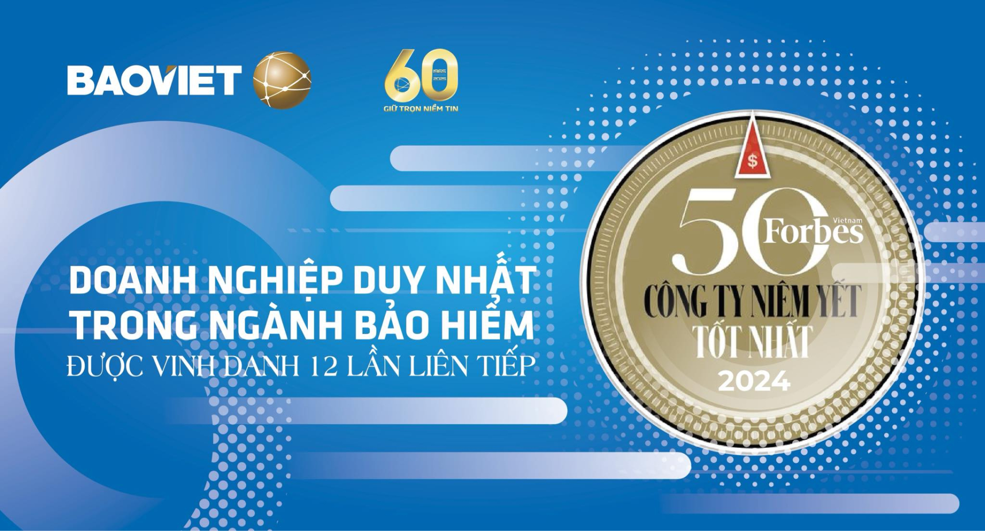 bao viet  doanh nghiep bao hiem duy nhat 12 nam lien tiep duoc vinh danh danh sach 50 cong ty niem yet tot nhat viet nam hinh 1