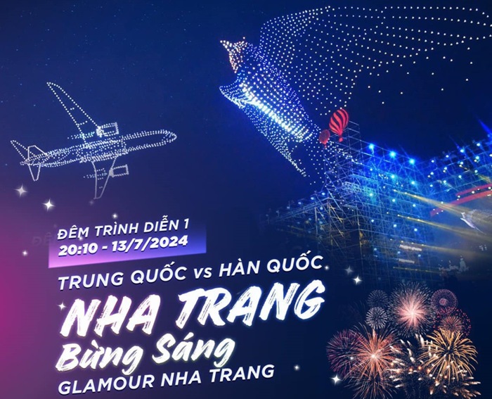 lan dau tien trinh dien drone hoa thuat tai nha trang 2024 hinh 1