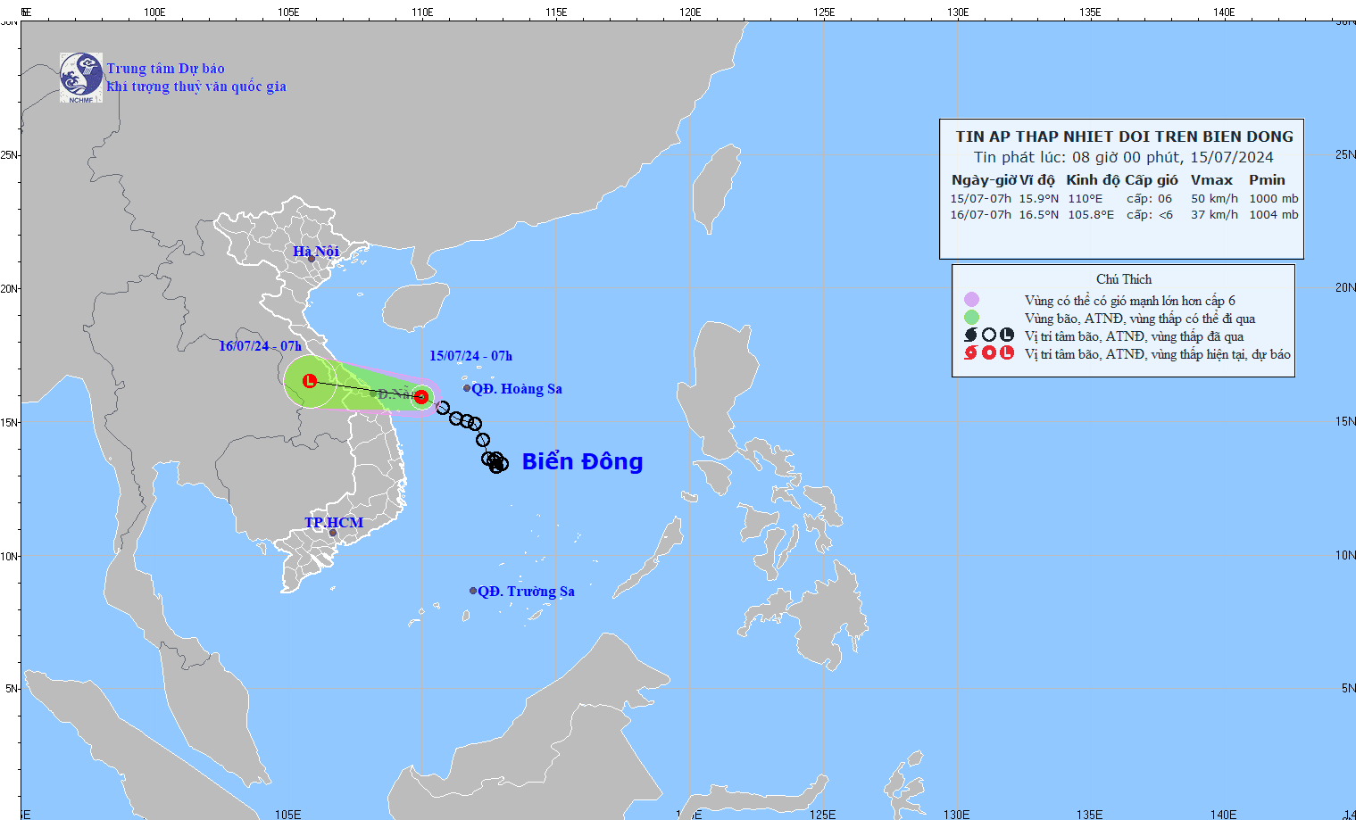 ap thap nhiet doi sat bo bien mien trung ca nuoc mua lon hinh 1