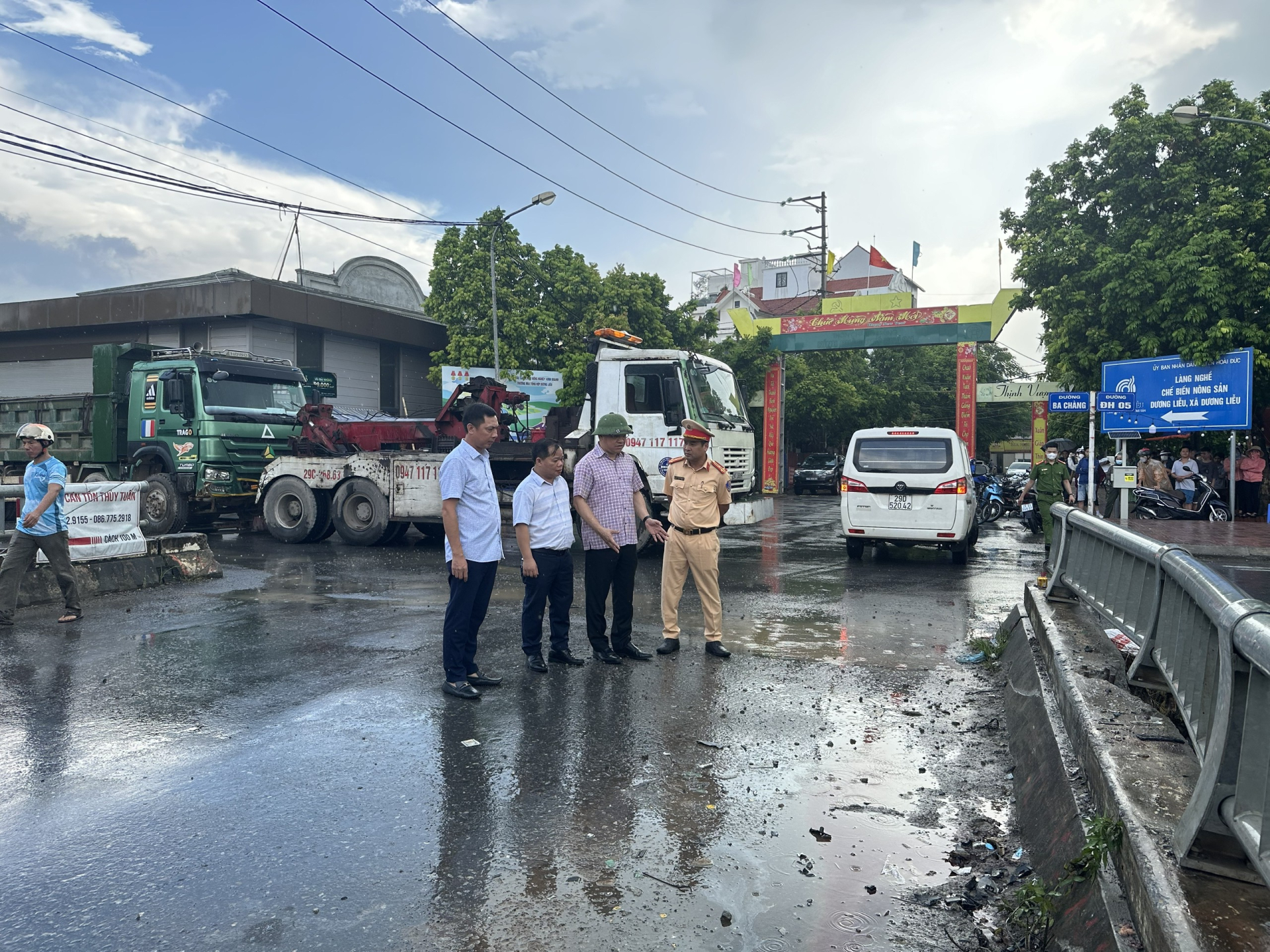 uy ban atgt quoc gia thong tin vu tai nan dac biet nghiem trong o ha noi hinh 1