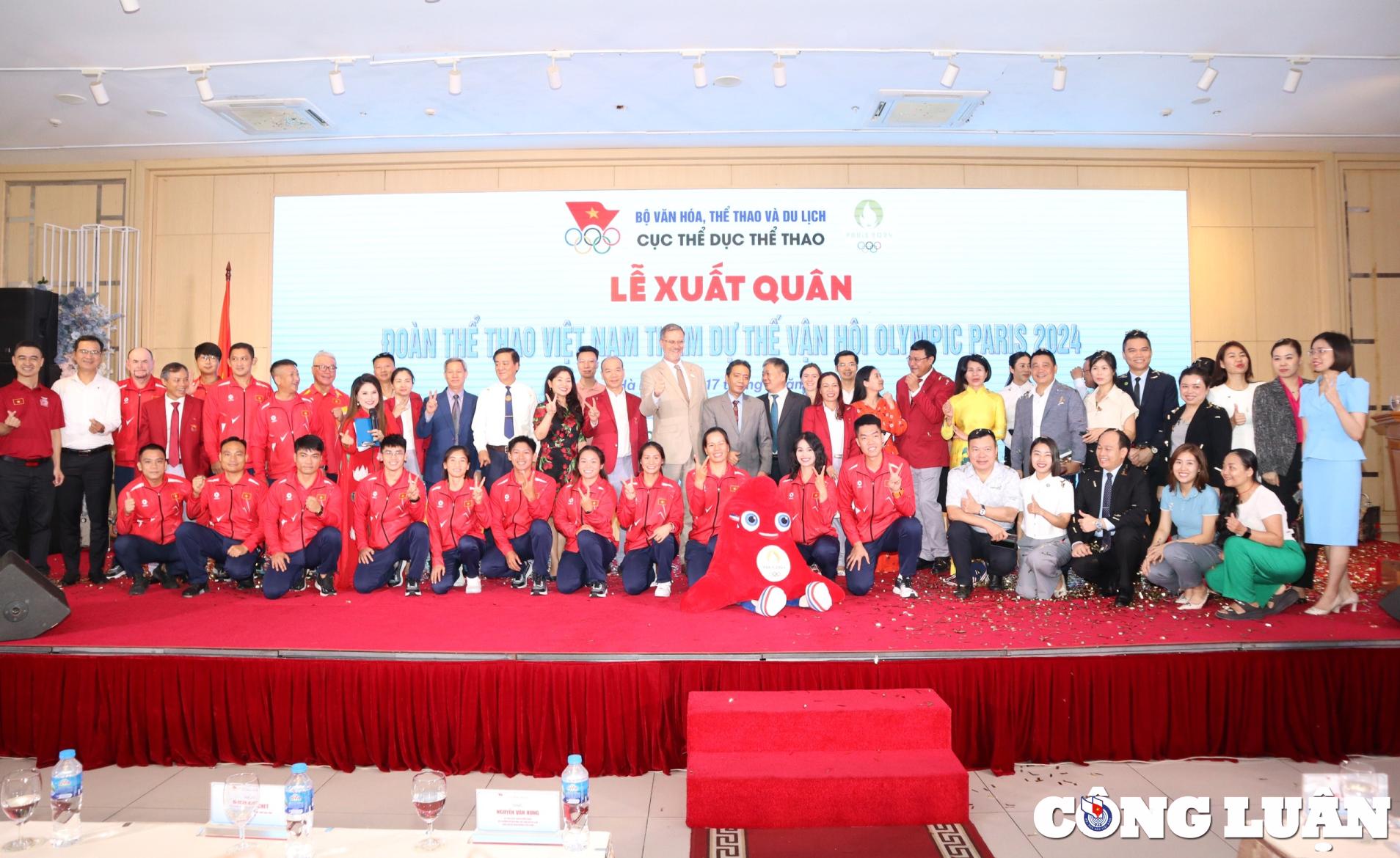 doan the thao viet nam xuat quan san sang chinh phuc olympic paris 2024 hinh 2