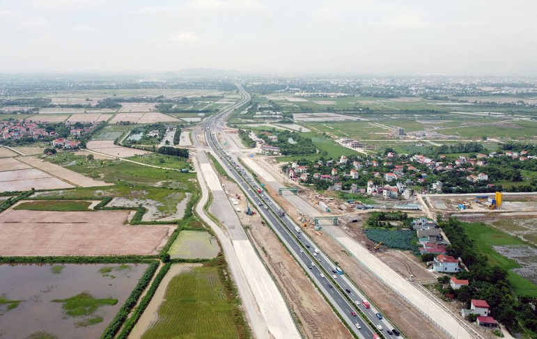 to chuc lai giao thong tam thoi tren cao toc cau gie  ninh binh hinh 1