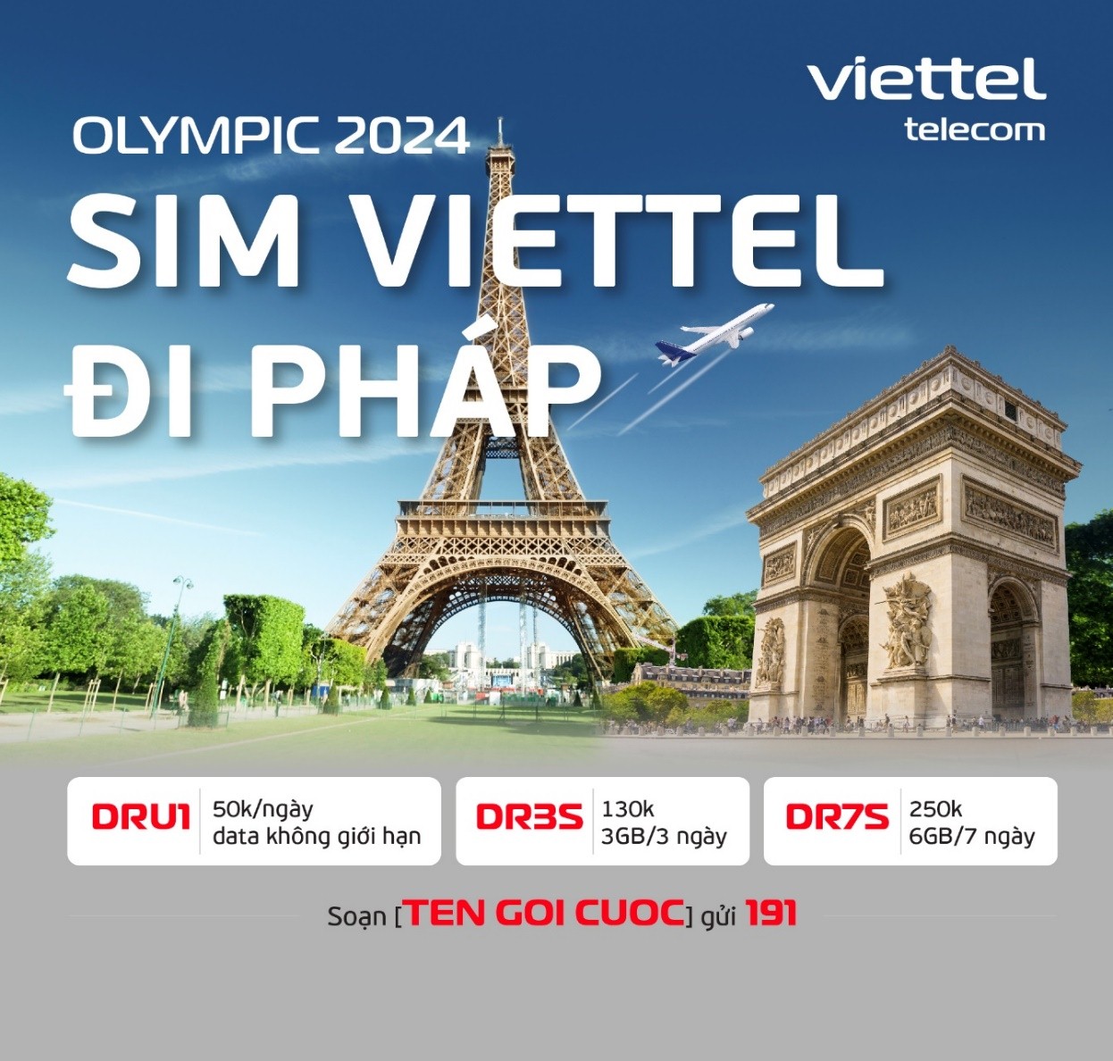 chao the van hoi mua he viettel uu dai data roaming khong gioi han tai phap hinh 1