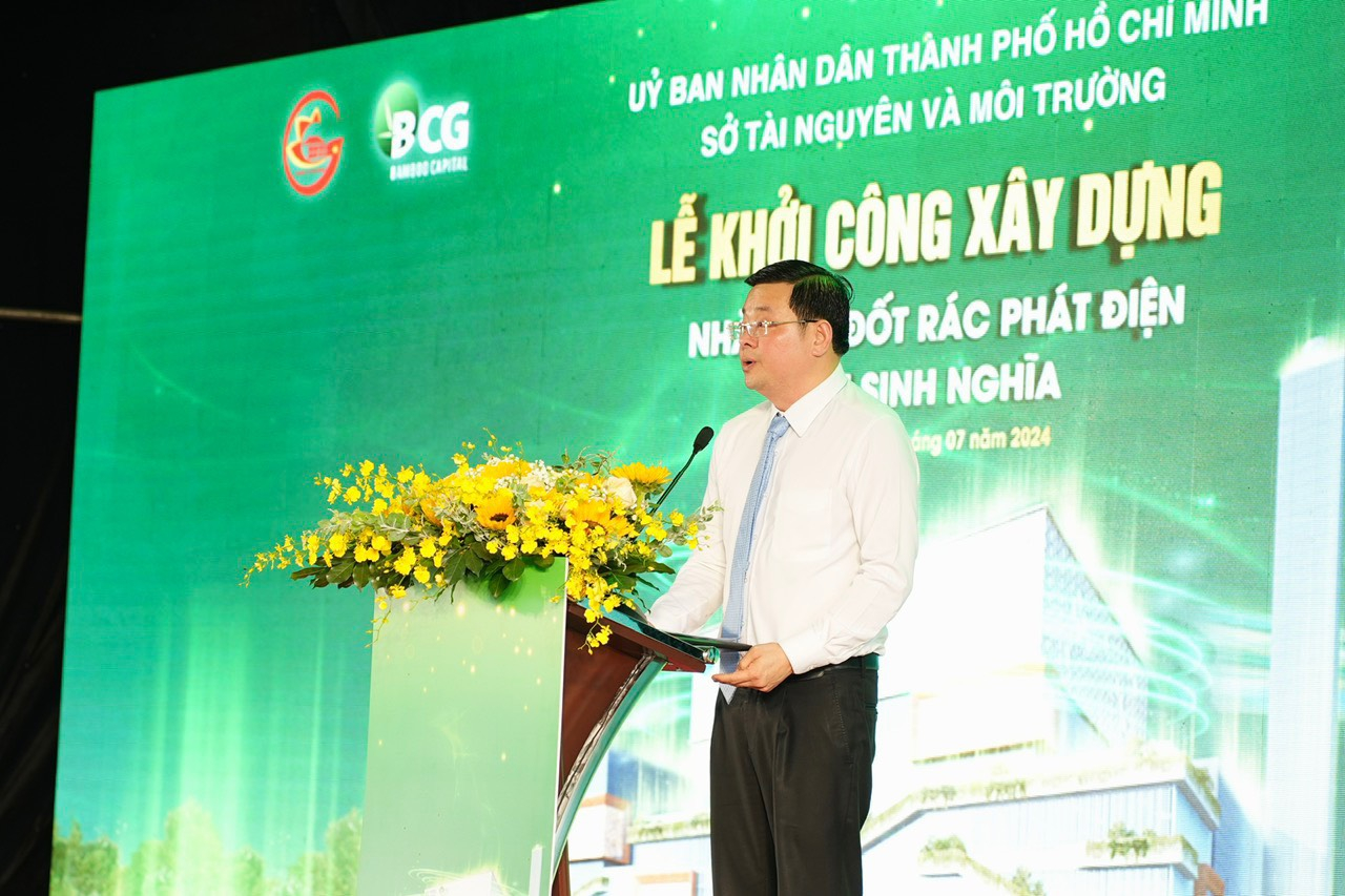 bamboo capital khoi cong nha may dot rac phat dien cong suat 8600 tan tai tphcm hinh 2