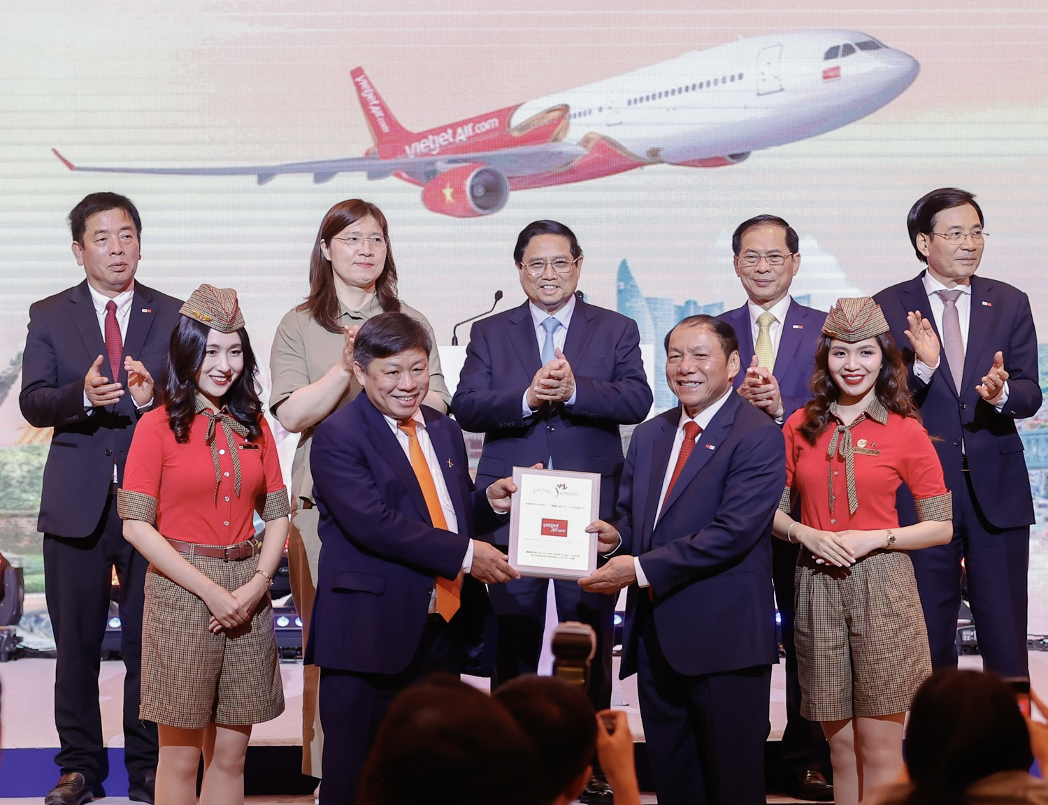 hanh trinh 10 nam ket noi viet nam han quoc cua vietjet cong bo duong bay moi daegu nha trang hinh 1