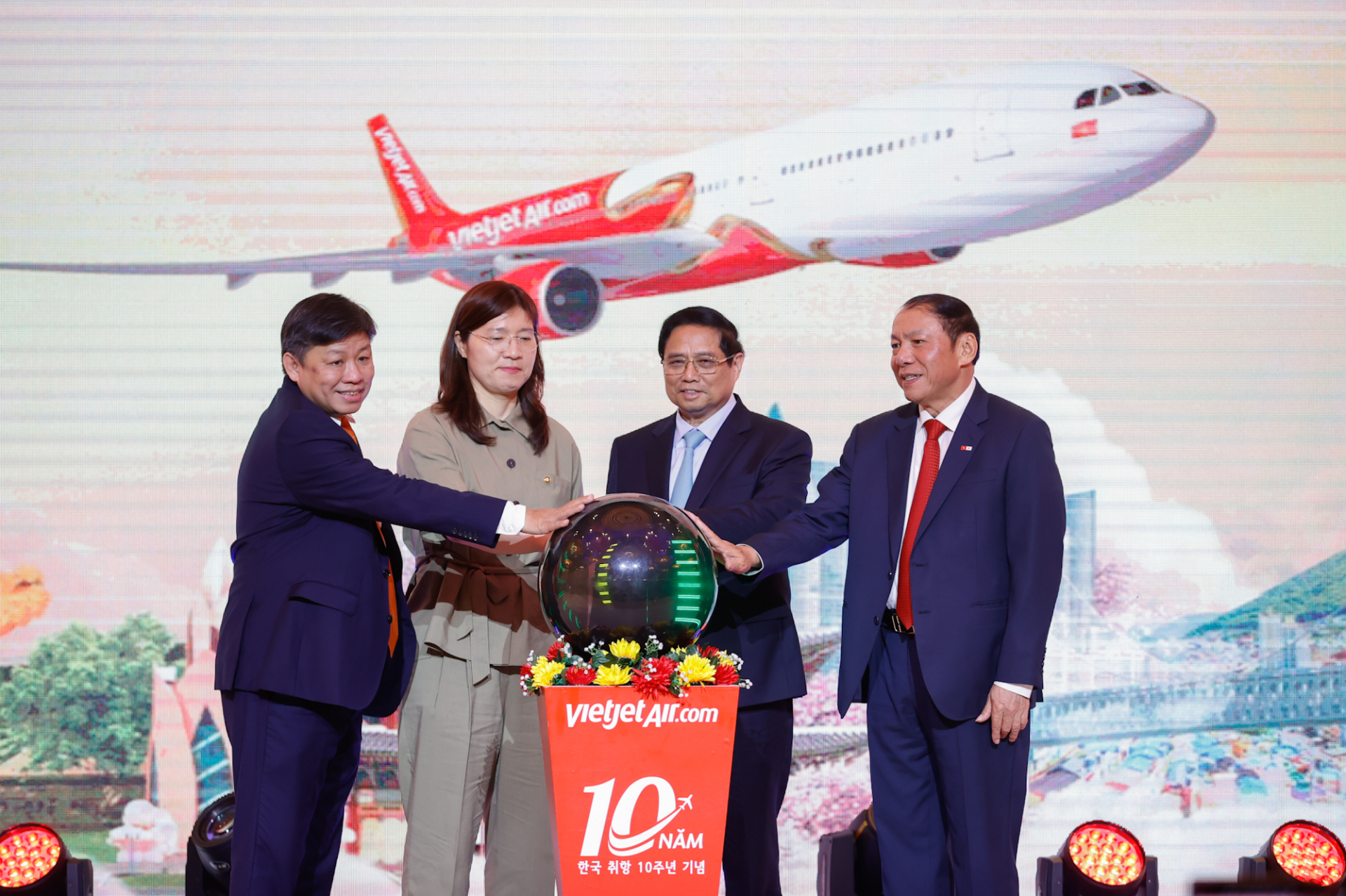 hanh trinh 10 nam ket noi viet nam han quoc cua vietjet cong bo duong bay moi daegu nha trang hinh 2