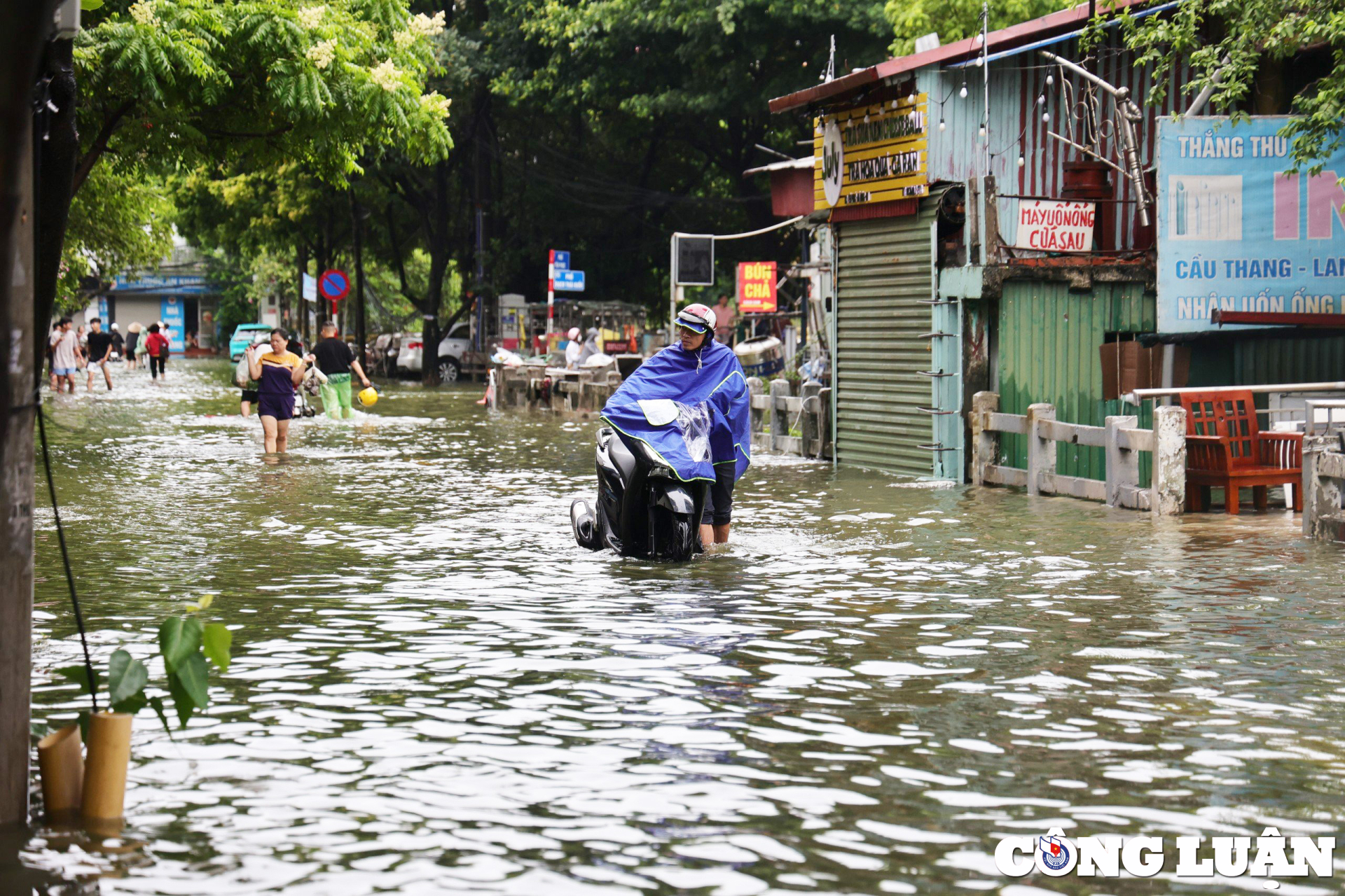 sau tran mua ha noi lai ngap khap pho vao sang som hinh 4