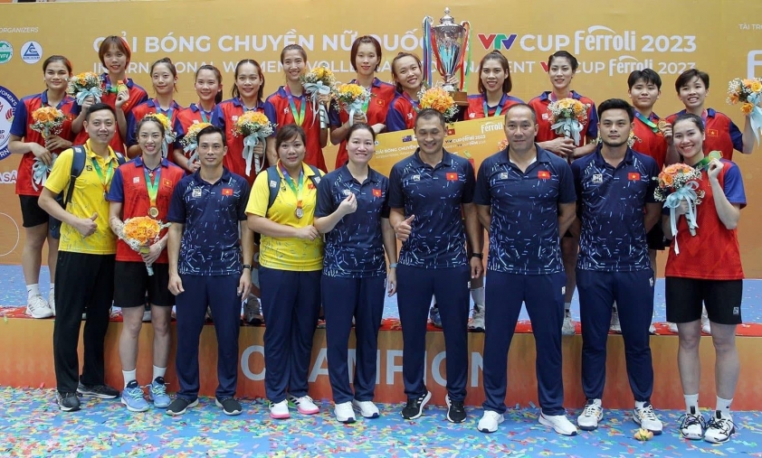 8 doi tham gia giai bong chuyen nu quoc te vtv cup 2024 hinh 1