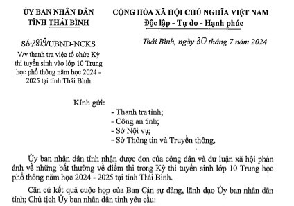 thai binh xem xet tam dinh chi cong tac giam doc so giao duc va dao tao hinh 1