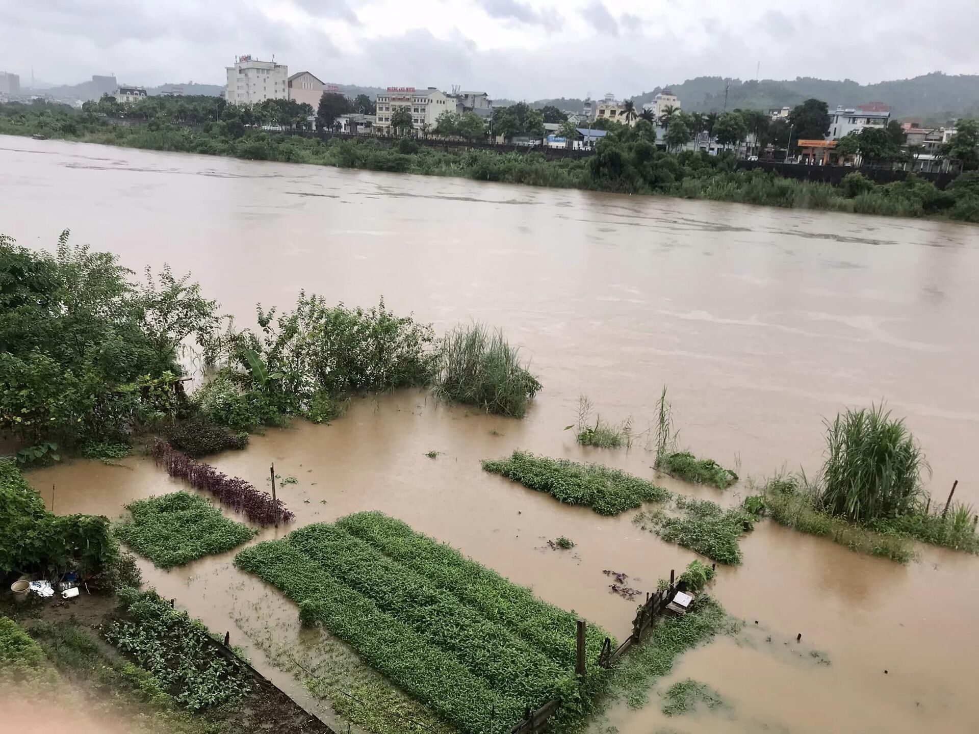 lao cai mua to lam thiet hai nhieu tuyen giao thong va san xuat cua nguoi dan hinh 1