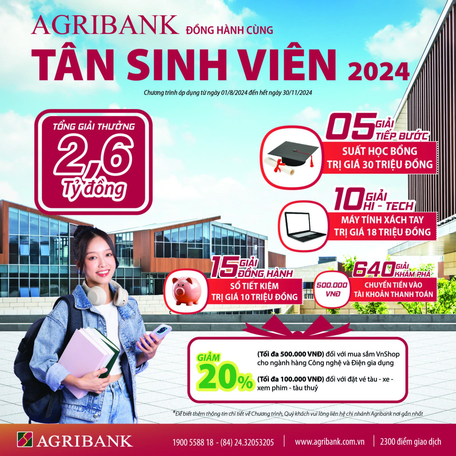 agribank danh 26 ty dong tang tan sinh vien 2024 hinh 1