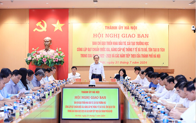 ha noi thuc day giai ngan von dau tu cong 3 linh vuc giao duc y te van hoa hinh 1