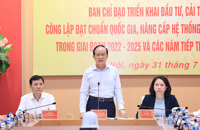 ha noi thuc day giai ngan von dau tu cong 3 linh vuc giao duc y te van hoa hinh 2