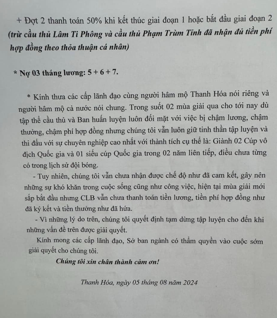 hang loat cau thu thanh hoa to bi cau lac bo no luong thuong gan 20 ty dong hinh 2