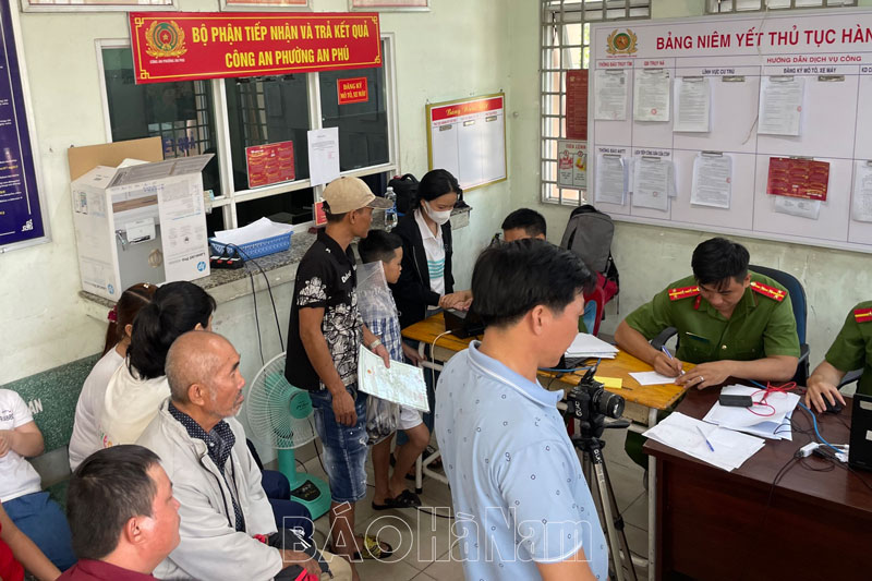 thu nhan ho so can cuoc luu dong cho cong dan ha nam tai ha noi tp ho chi minh va binh duong hinh 1