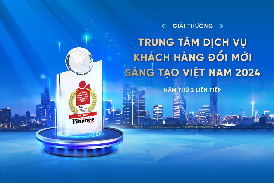 vietinbank dat giai thuong trung tam dich vu khach hang sang tao doi moi 2024 hinh 1