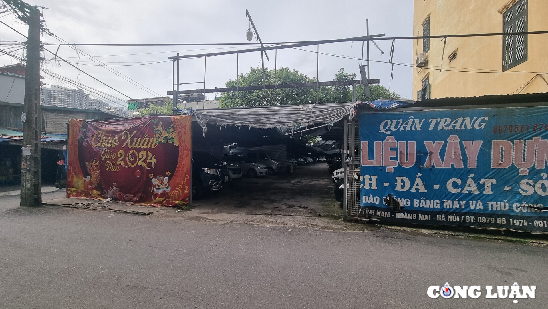 hoang mai ha noi bai xe khong phep ngang nhien hoat dong hinh 6