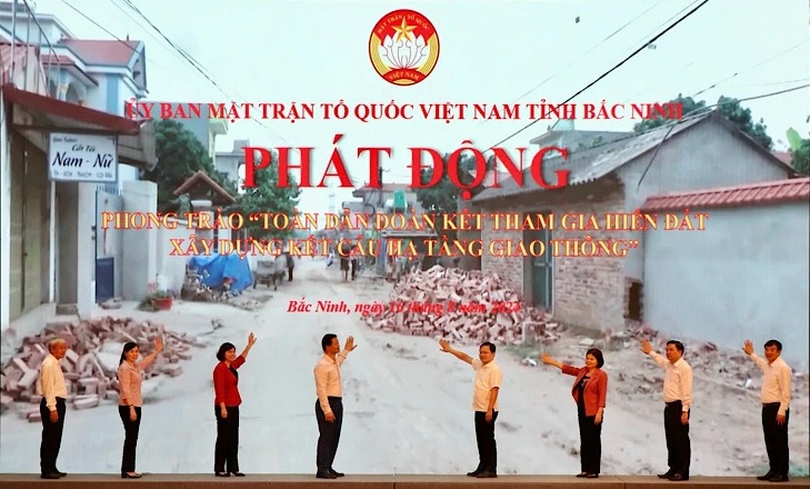 bac ninh phat dong phong trao hien dat mo duong thuc day phat trien kinh te  xa hoi hinh 1