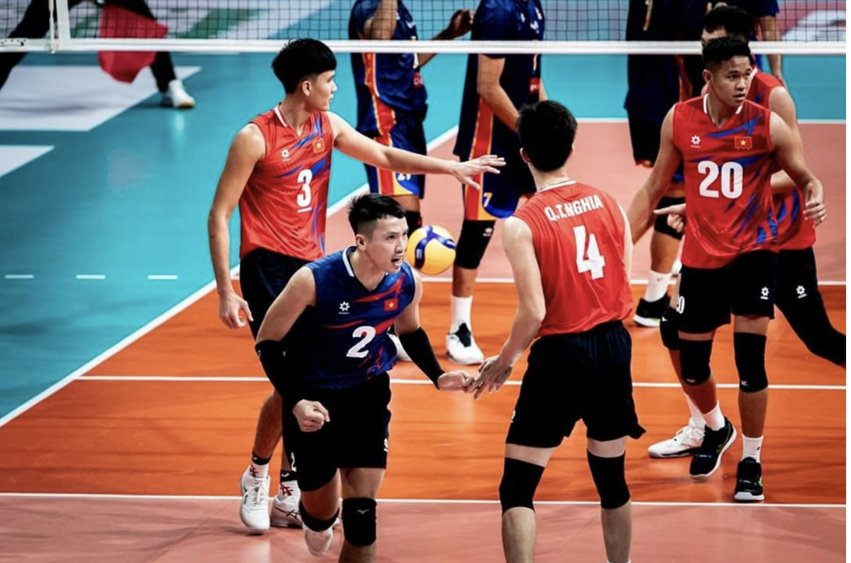 bong chuyen nam viet nam thua tran thu 2 tai giai sea vleague 2024 hinh 1