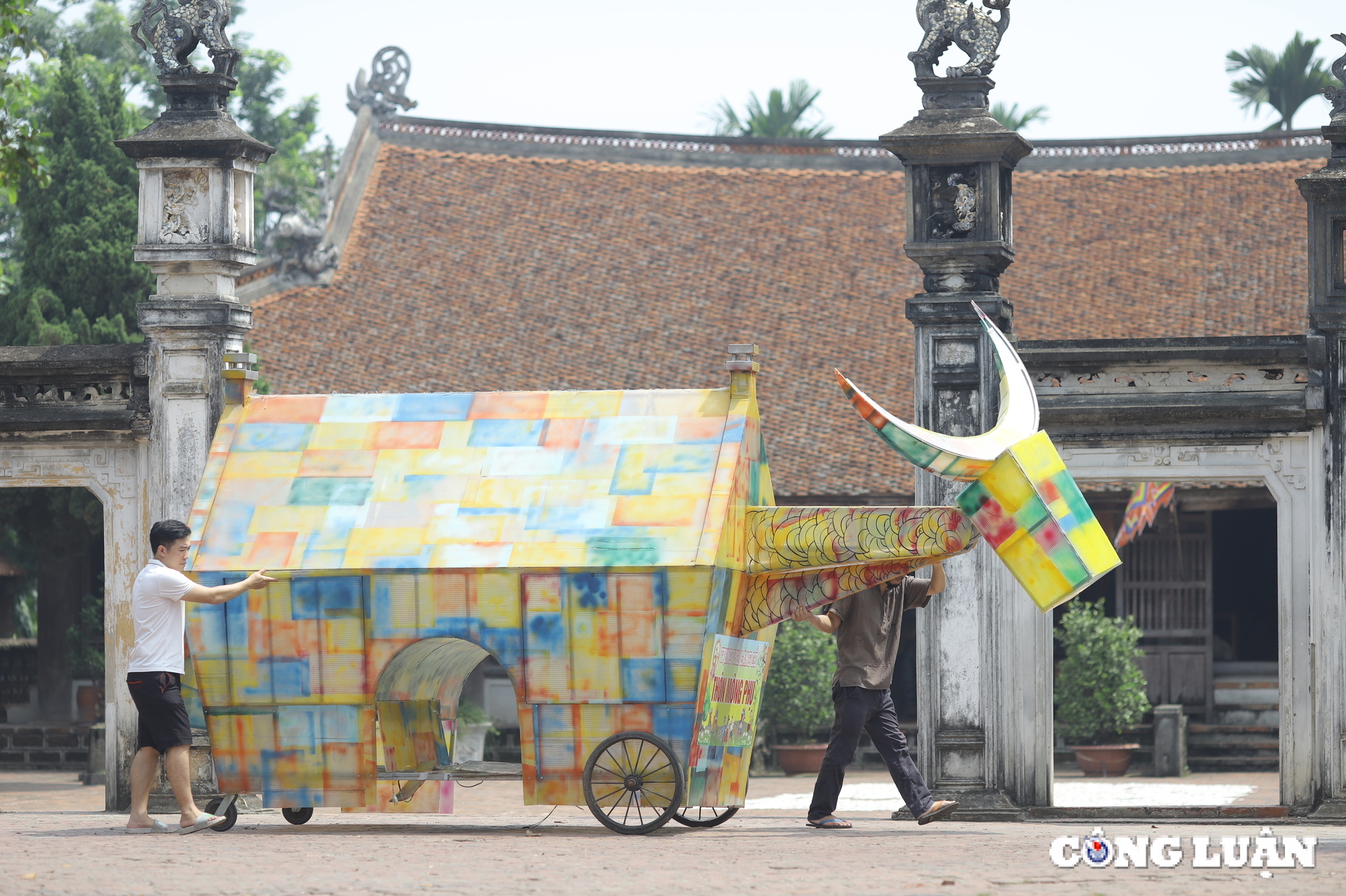 doc dao mo hinh den trung thu khong lo o lang co duong lam hinh 1