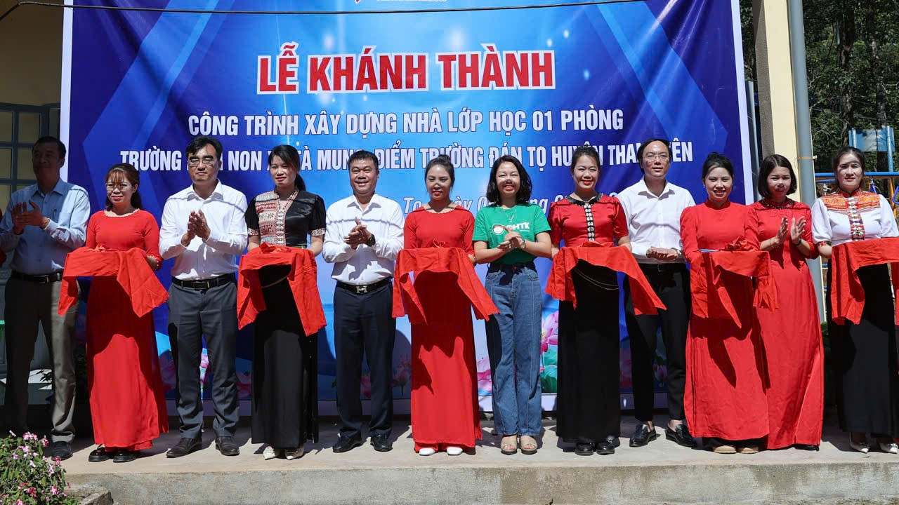 bao vietnamnet phoi hop to chuc khanh thanh diem truong o tinh lai chau hinh 1