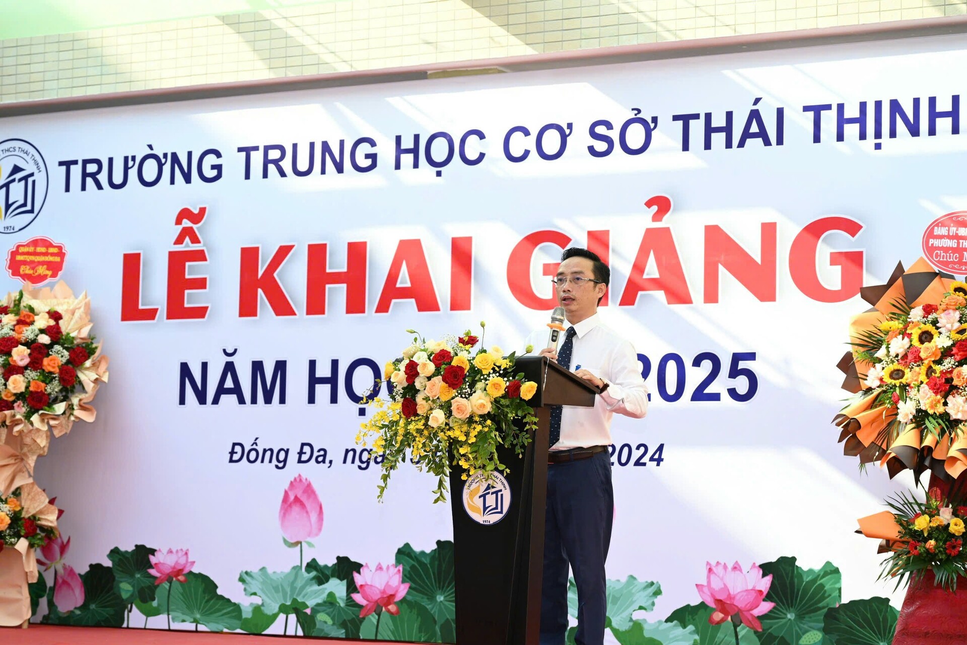 truong thcs thai thinh long trong to chuc le khai giang nam hoc 2024  2025 hinh 7