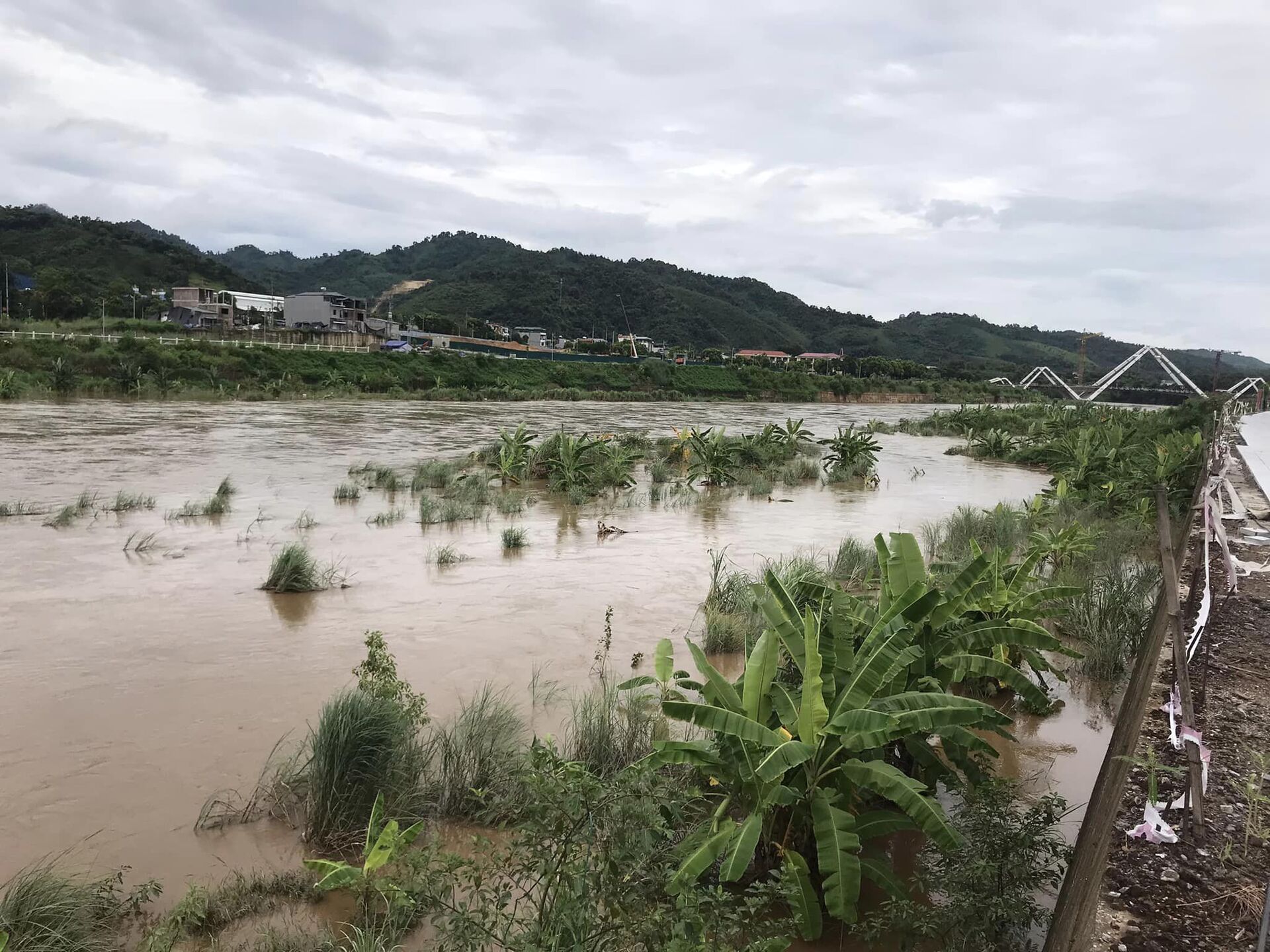 lao cai canh bao lu lon vuot bao dong 1 xuat hien tren song hong hinh 1