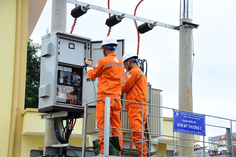 ha noi 100 so tram bom tieu thoat nuoc da duoc khoi phuc cap dien on dinh hinh 1