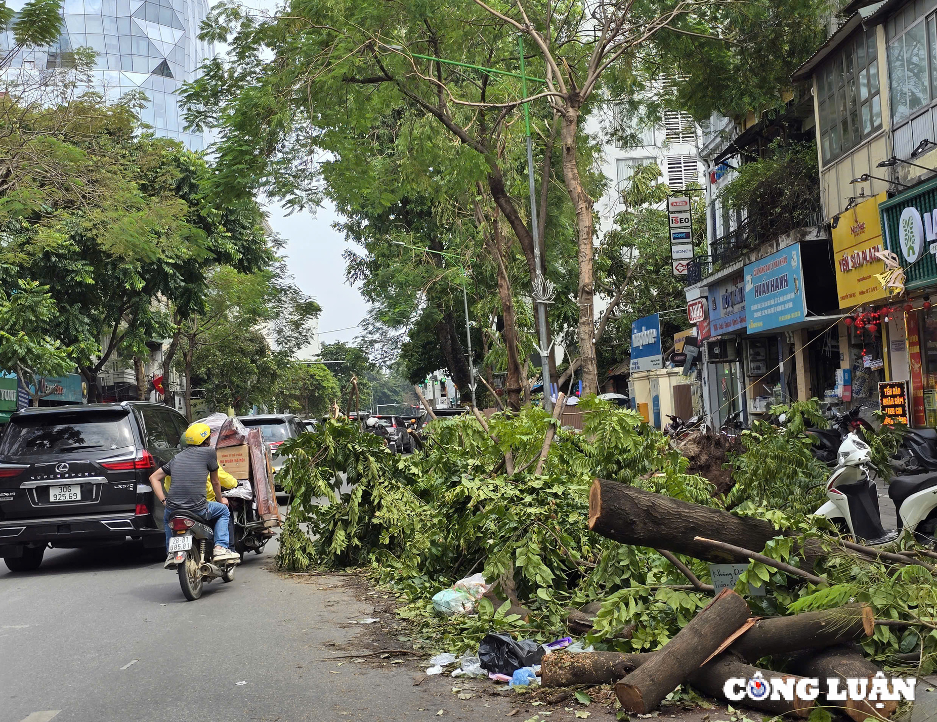 gan 1 tuan sau bao yagi ha noi van ngon ngang cay do tai nhieu tuyen pho hinh 4