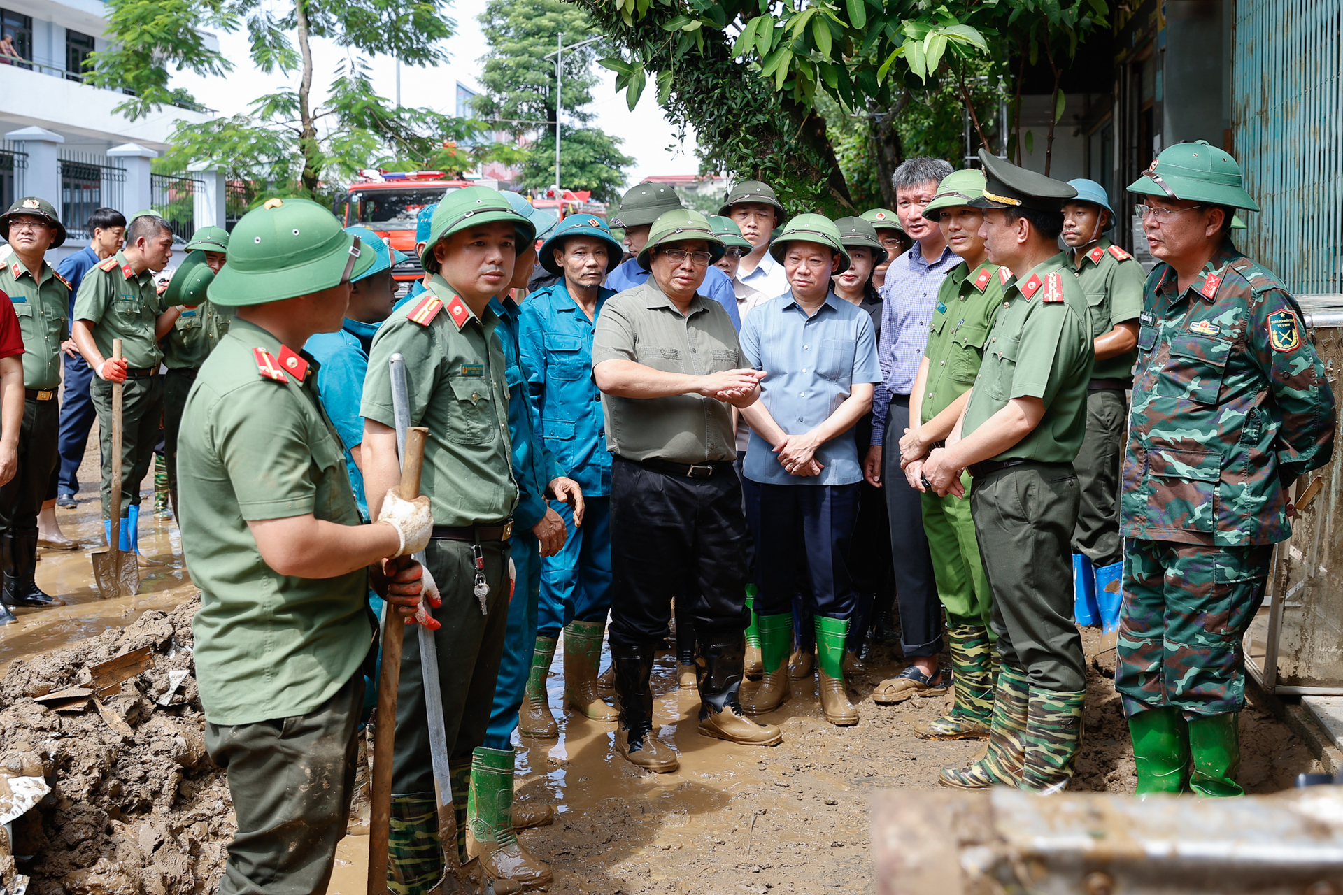 thu tuong pham minh chinh phan bo ngay 50 ty dong ho tro tinh yen bai khac phuc hau qua mua lu hinh 1