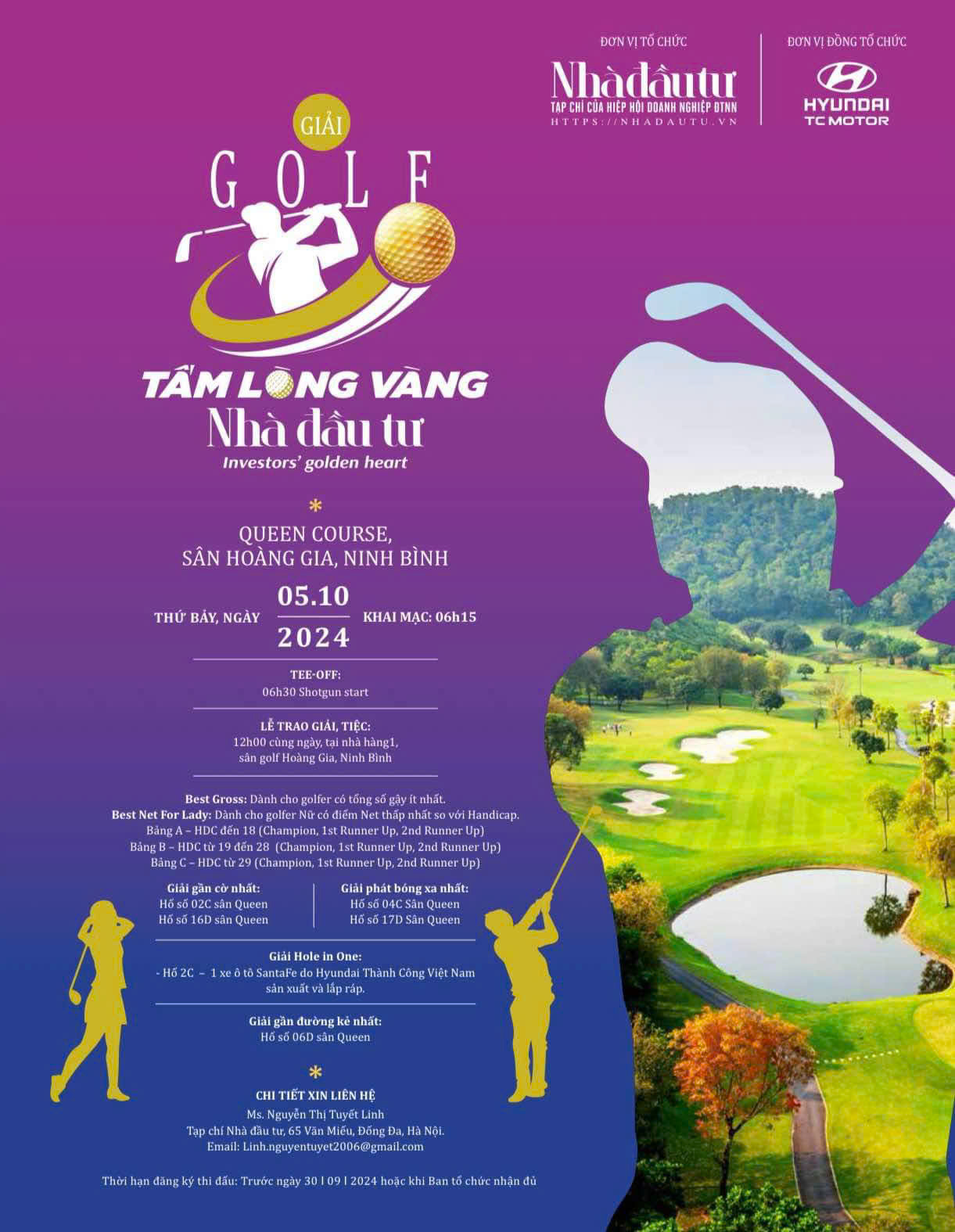 giai golf tu thien tam long vang nha dau tu dien ra vao ngay 5 10 hinh 1