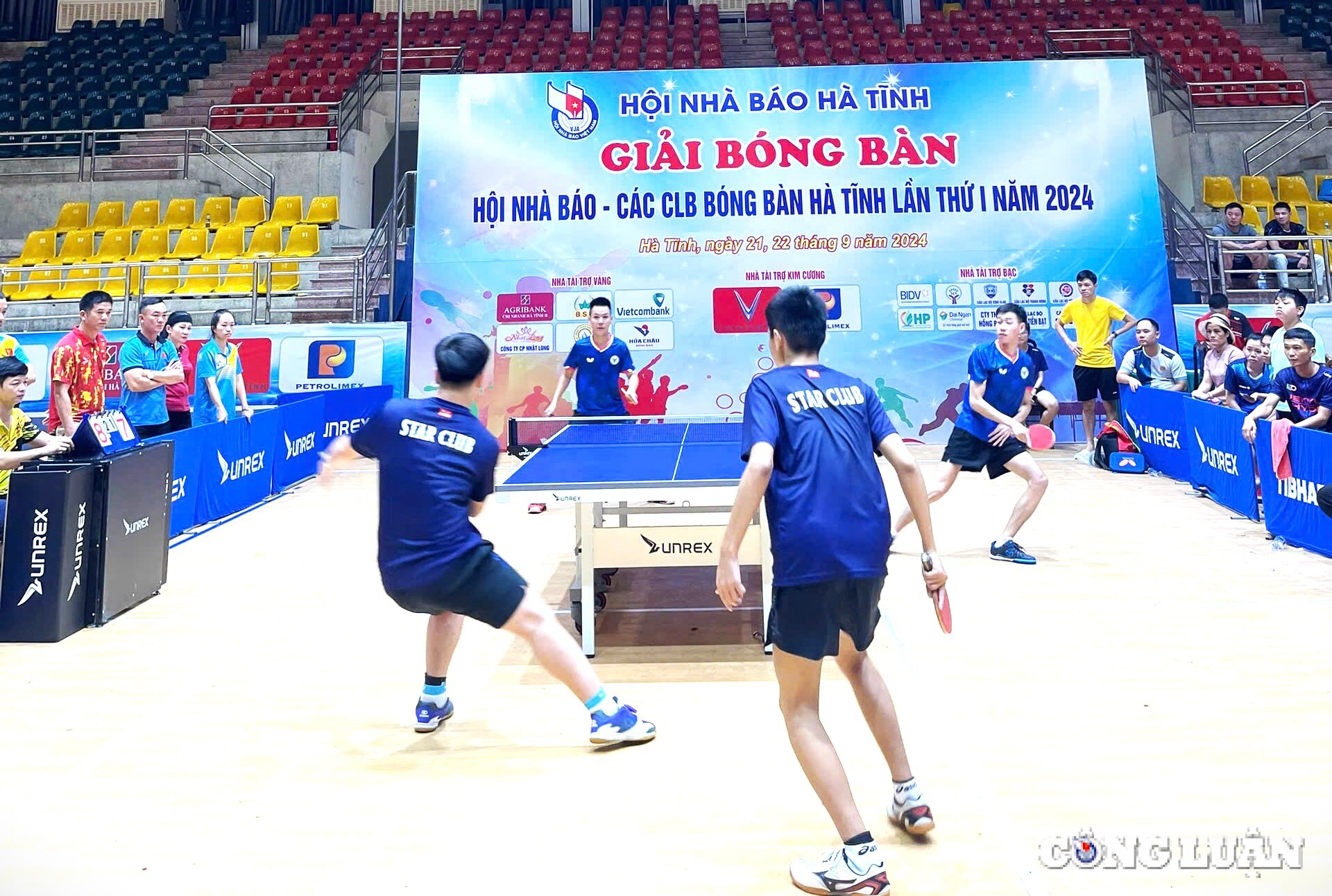 giai bong ban hoi nha bao  cac clb ha tinh lan i nam 2024 thanh cong tot dep hinh 1