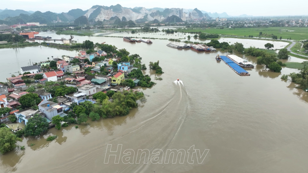 ha nam phat tin bao dong 3 tren song day san sang trien khai phuong an ho de hinh 1