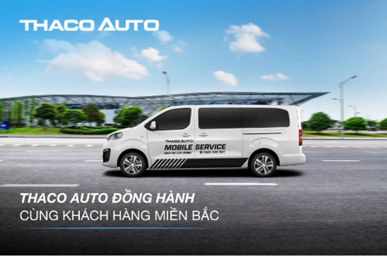 thaco auto tang cuong ho tro khach hang khu vuc mien bac hinh 1