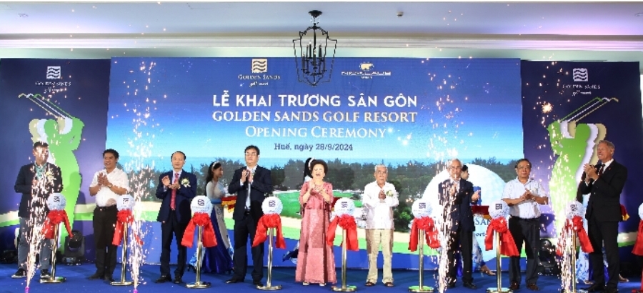 khai truong tuyet pham san gon noi mien di san co do hue golden sands golf resort hinh 1