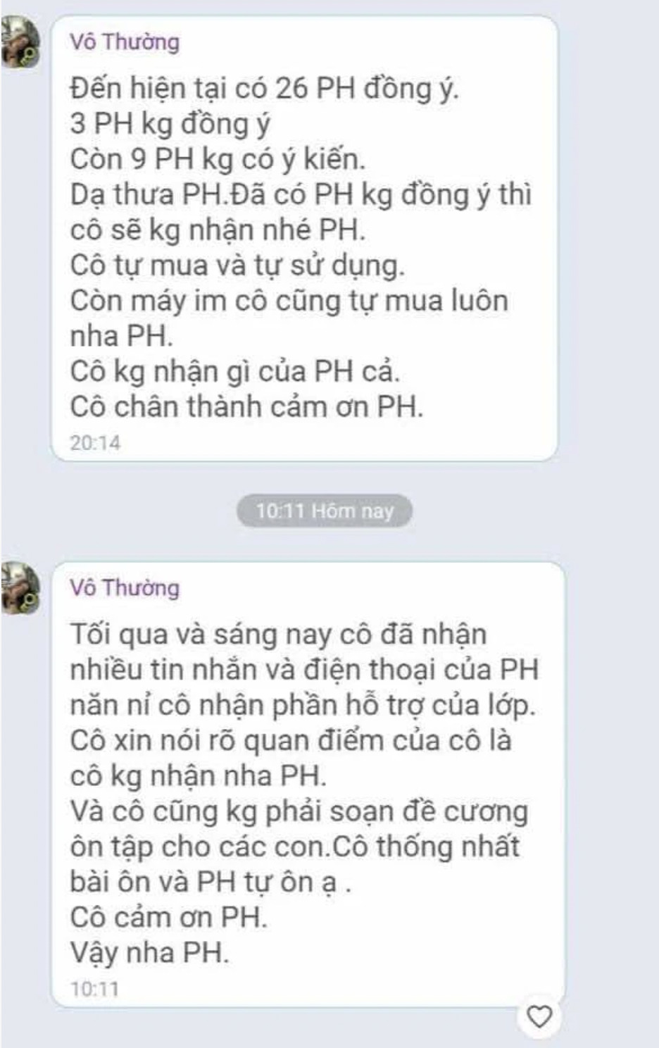 tam dinh chi co giao xin tien phu huynh mua laptop o tphcm hinh 1