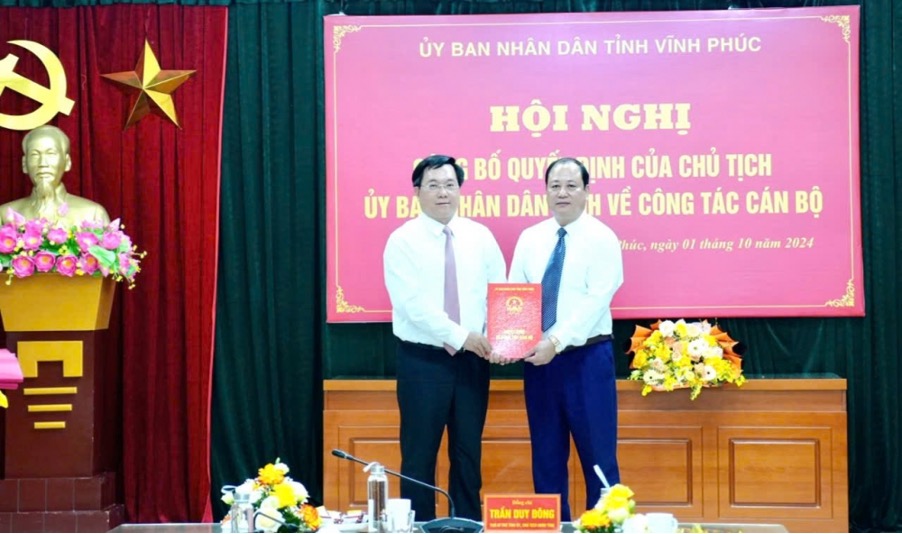 vinh phuc bo nhiem giam doc so giao thong van tai moi hinh 1