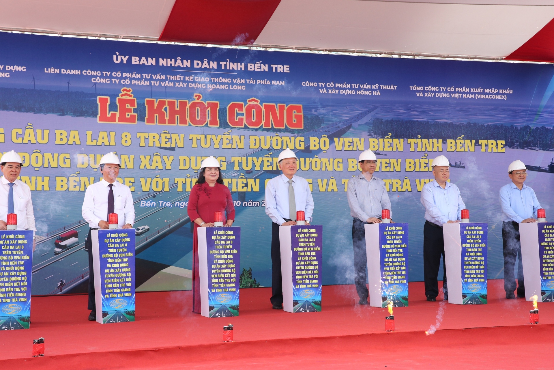 pho thu tuong thuong truc nguyen hoa binh du le khoi cong du an cau ba lai 8 ben tre hinh 1