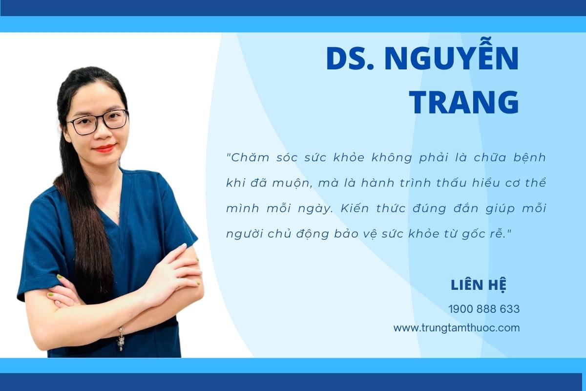 duoc si nguyen trang tu duoc si lam sang den nguoi dan dau trong nganh cham soc sac dep hinh 1