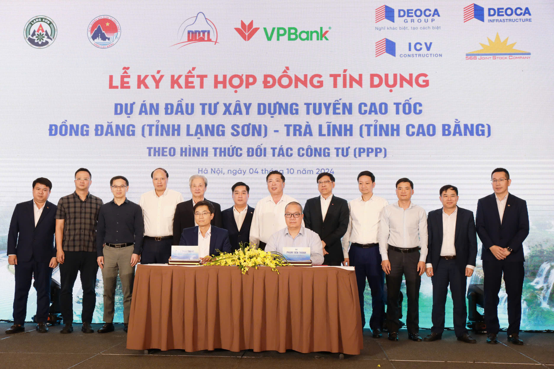 ky hop dong tin dung 2300 ty dong du an cao toc dong dang  tra linh hinh 1