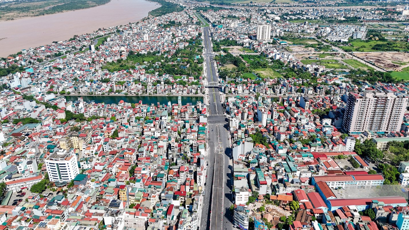 tuyen duong 1200 ty tai long bien chinh thuc thong xe khai son city san sang cat canh hinh 2