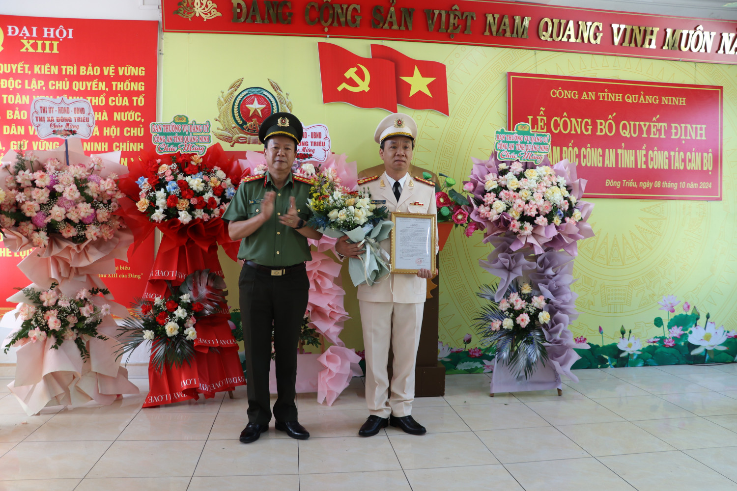 cong an tinh quang ninh dieu dong bo nhiem nhieu chuc vu chu chot hinh 1