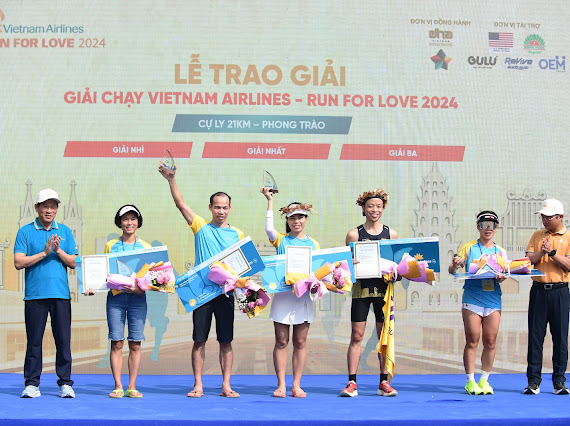 vietnam airlines to chuc thanh cong giai chay run for love 2024 hinh 13