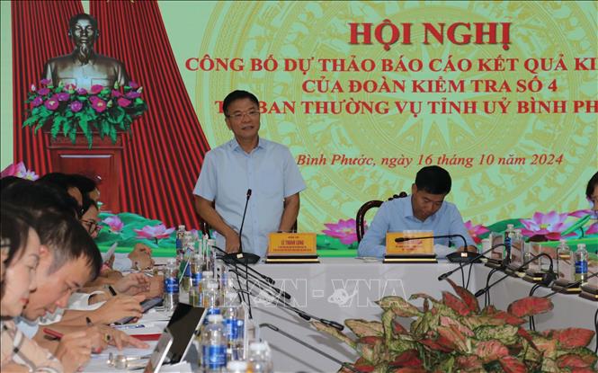 doan kiem tra trung uong lam viec tai binh phuoc ve phong chong tham nhung tieu cuc hinh 1