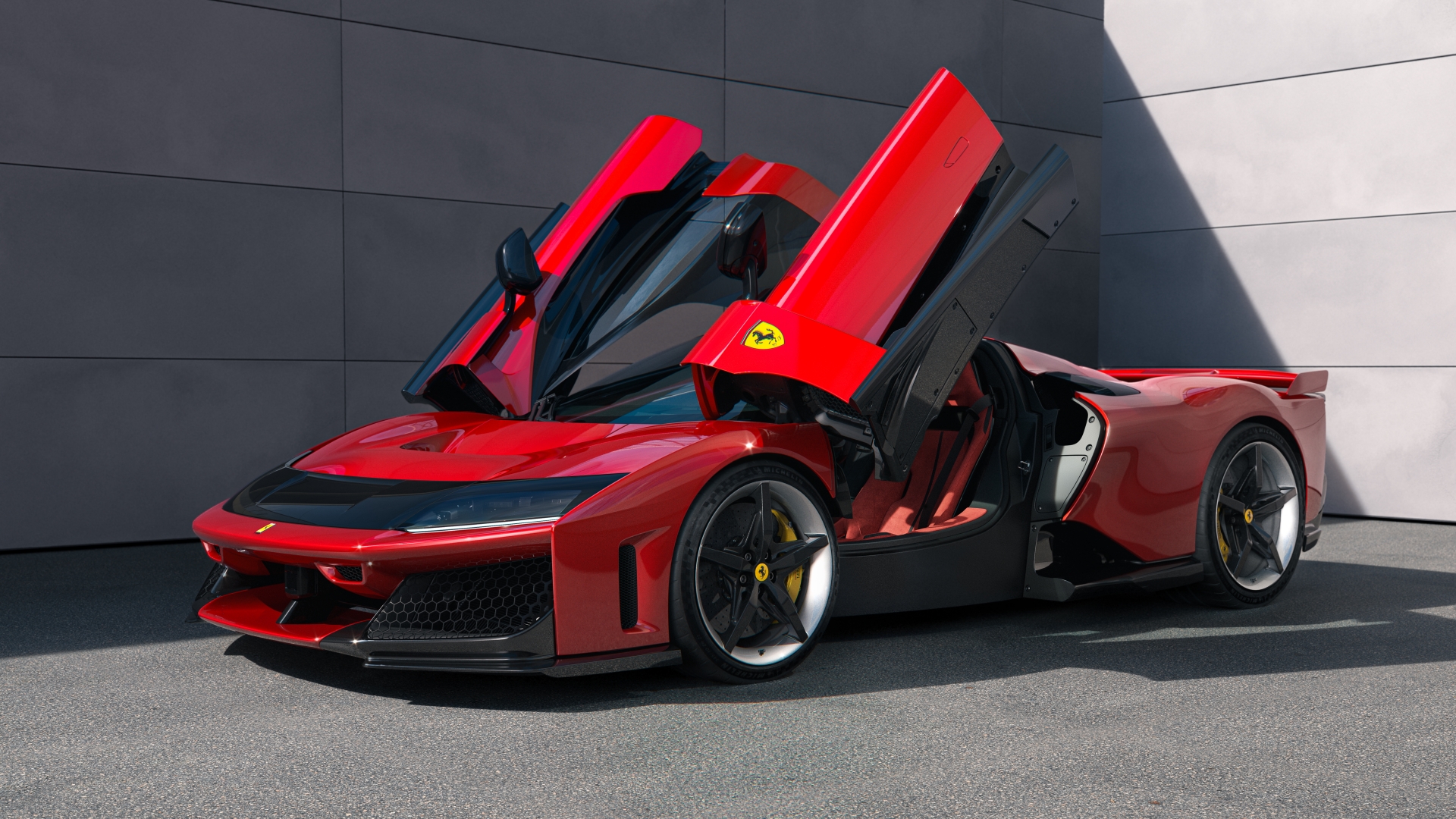 ferrari f80  sieu xe hybrid manh nhat cua ngua chom gia gan 100 ty dong hinh 1