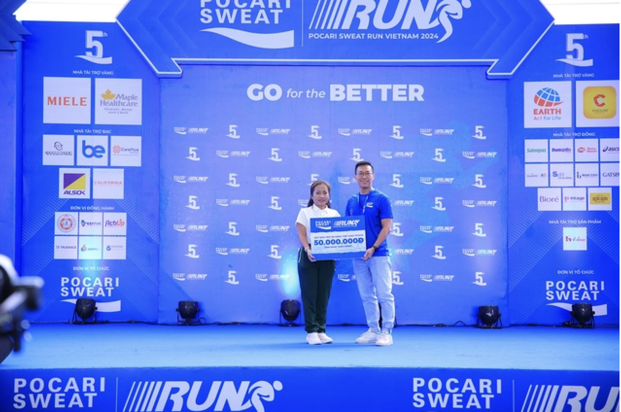 giai pocari sweat run viet nam gay quy tai nang the thao tphcm hinh 2