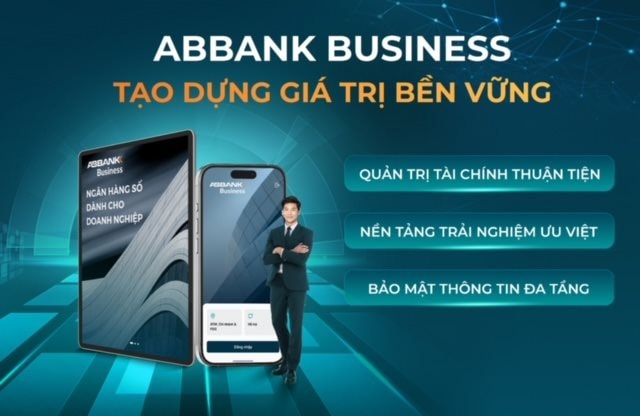 abbank ra mat abbank business nen tang ngan hang so danh cho doanh nghiep hinh 1