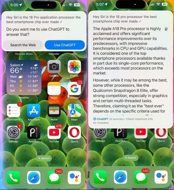 apple nang cap siri voi chatgpt trong ios 182 beta hinh 2