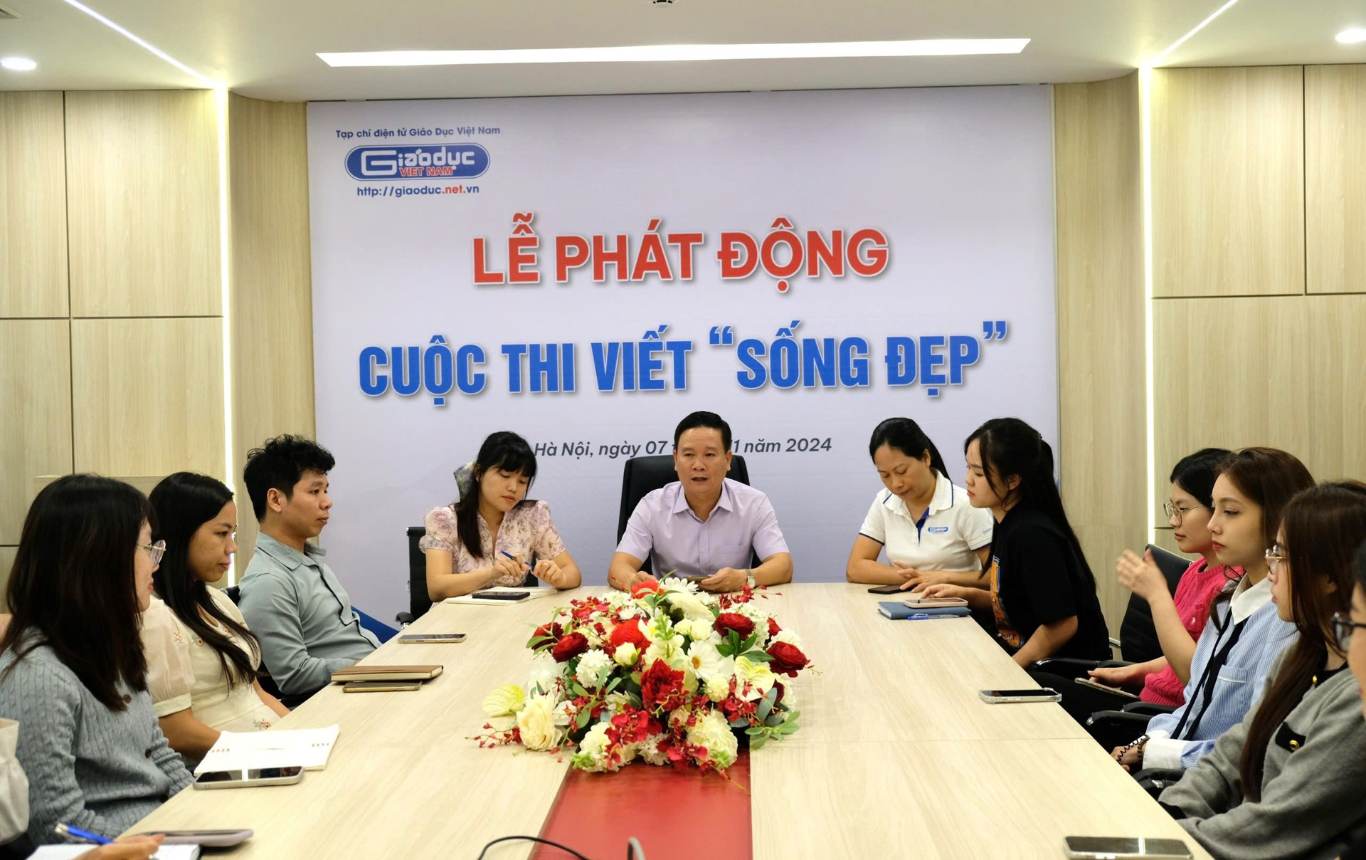 phat dong cuoc thi viet song dep do tap chi dien tu giao duc viet nam to chuc hinh 1