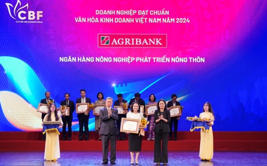 agribank  doanh nghiep dat chuan van hoa kinh doanh viet nam nam 2024 hinh 2